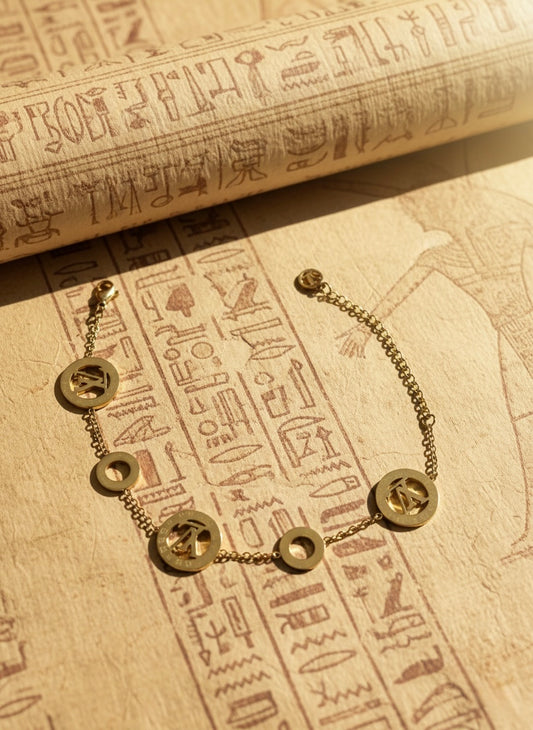 Louis Vuitton Iconic Circle Logo Charm Bracelet